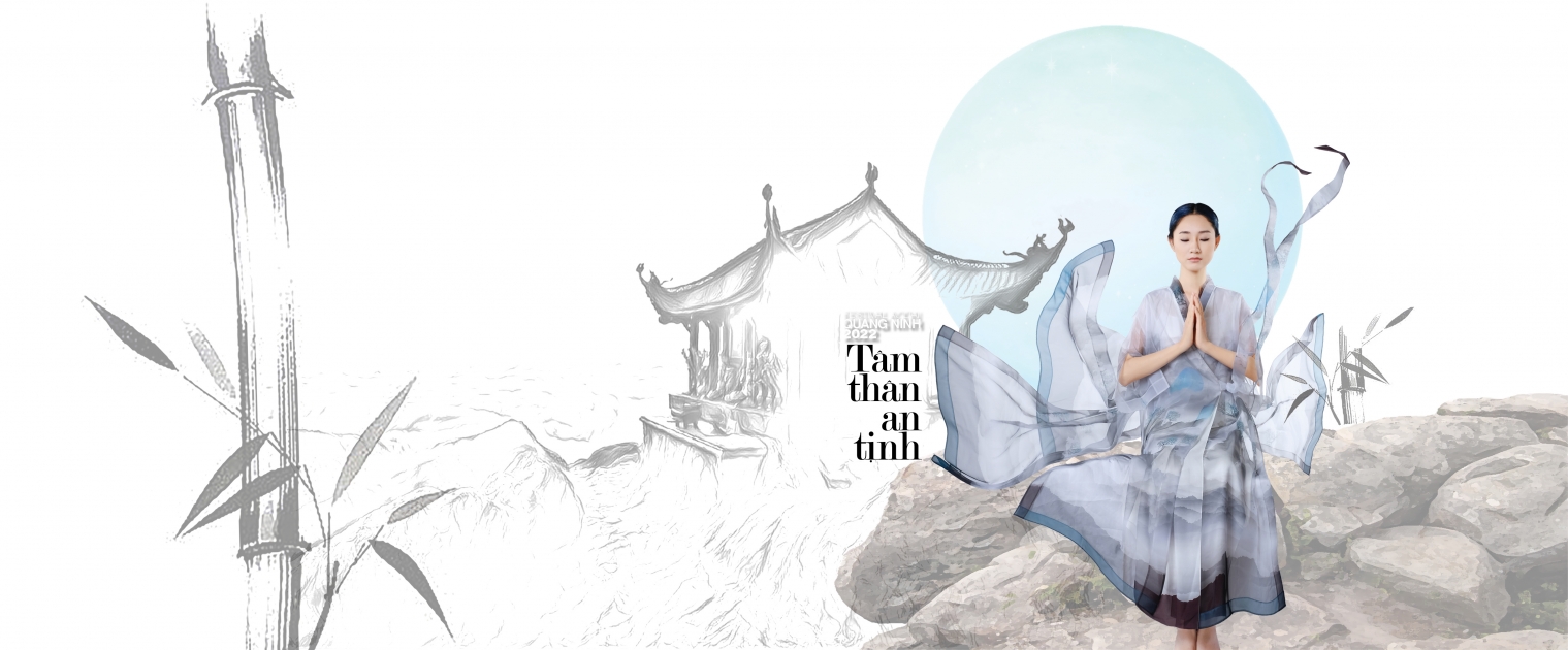 Festival Ao Dai Quang Ninh 2022 . Tam Than An Tinh