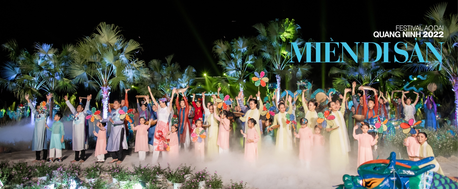 Festival Ao Dai Quang Ninh 2022 . Mien Di San
