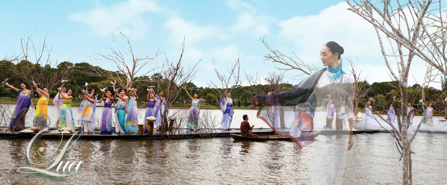 Festival Hoa Da Lat 12.2022. Lua